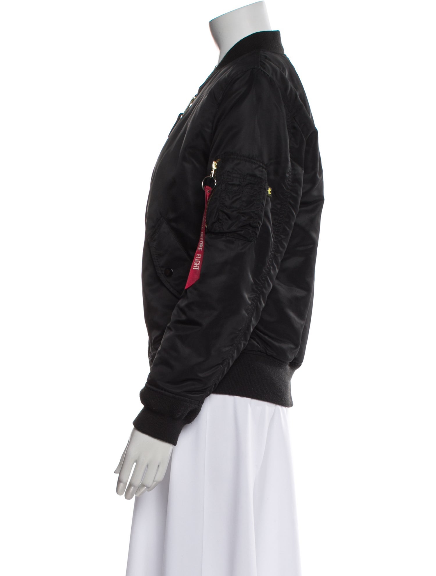 Alpha Industries Nylon Bomber Jacket