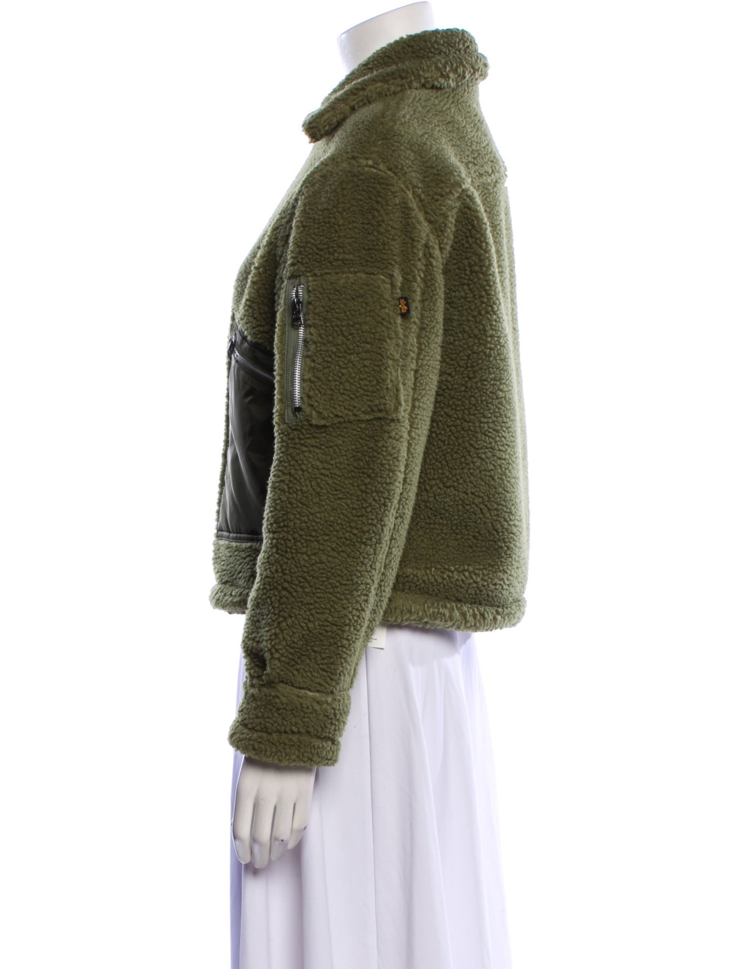 Alpha Industries Faux Fur Jacket