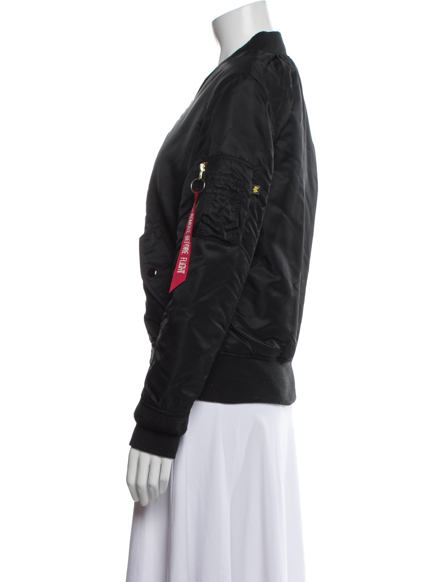 Alpha Industries Nylon Bomber Jacket