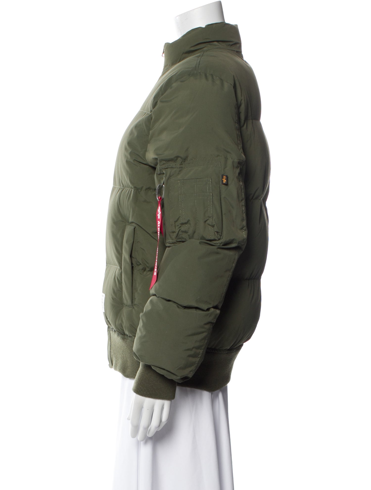 Alpha Industries Nylon Bomber Jacket