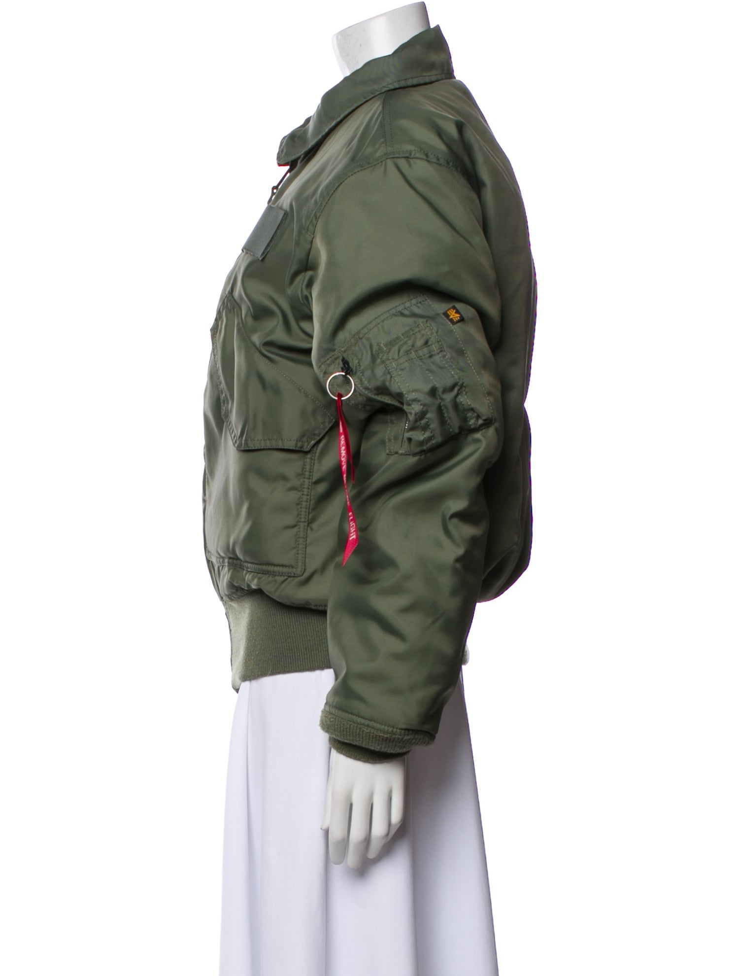 Alpha Industries Nylon Bomber Jacket