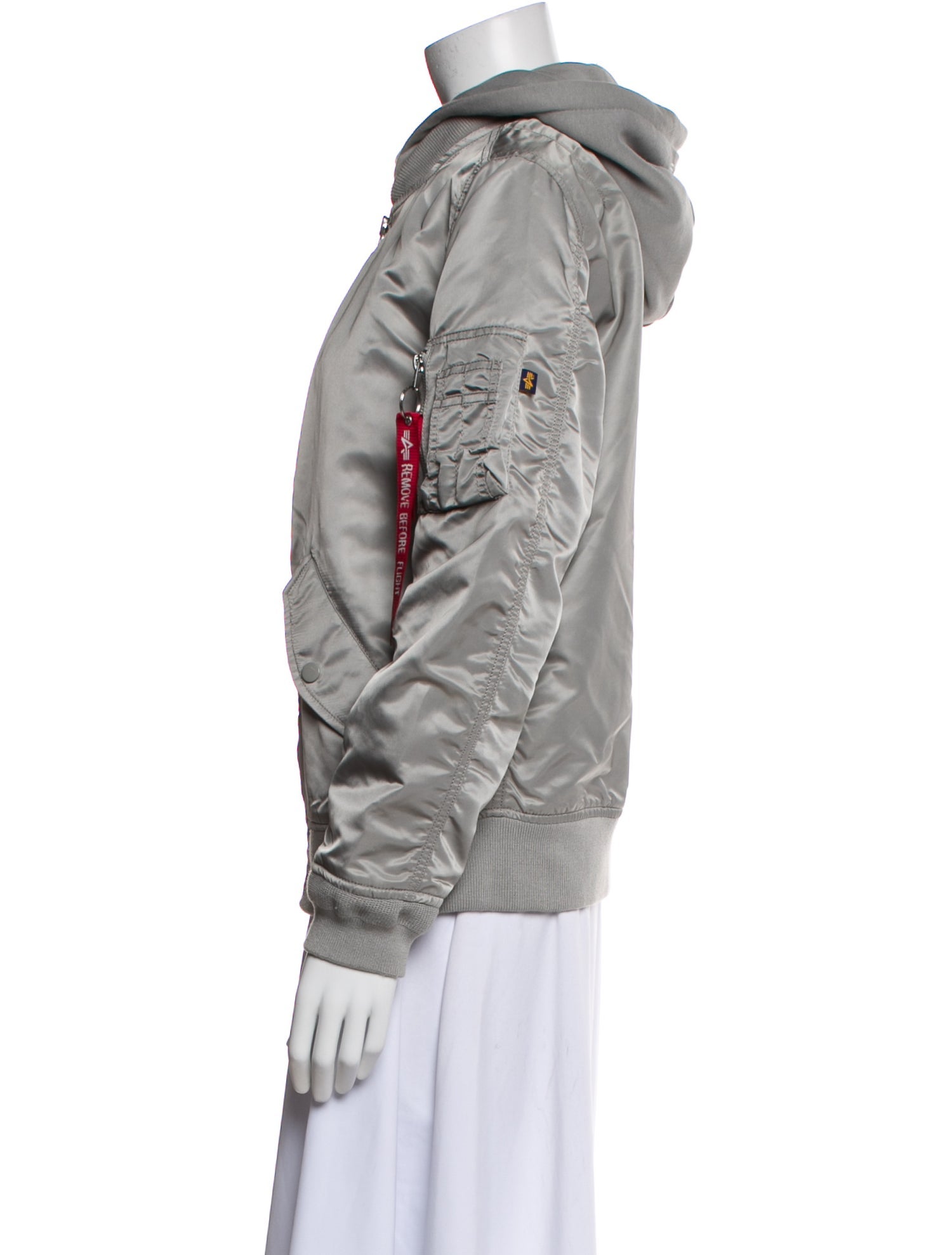 Alpha Industries Nylon Bomber Jacket