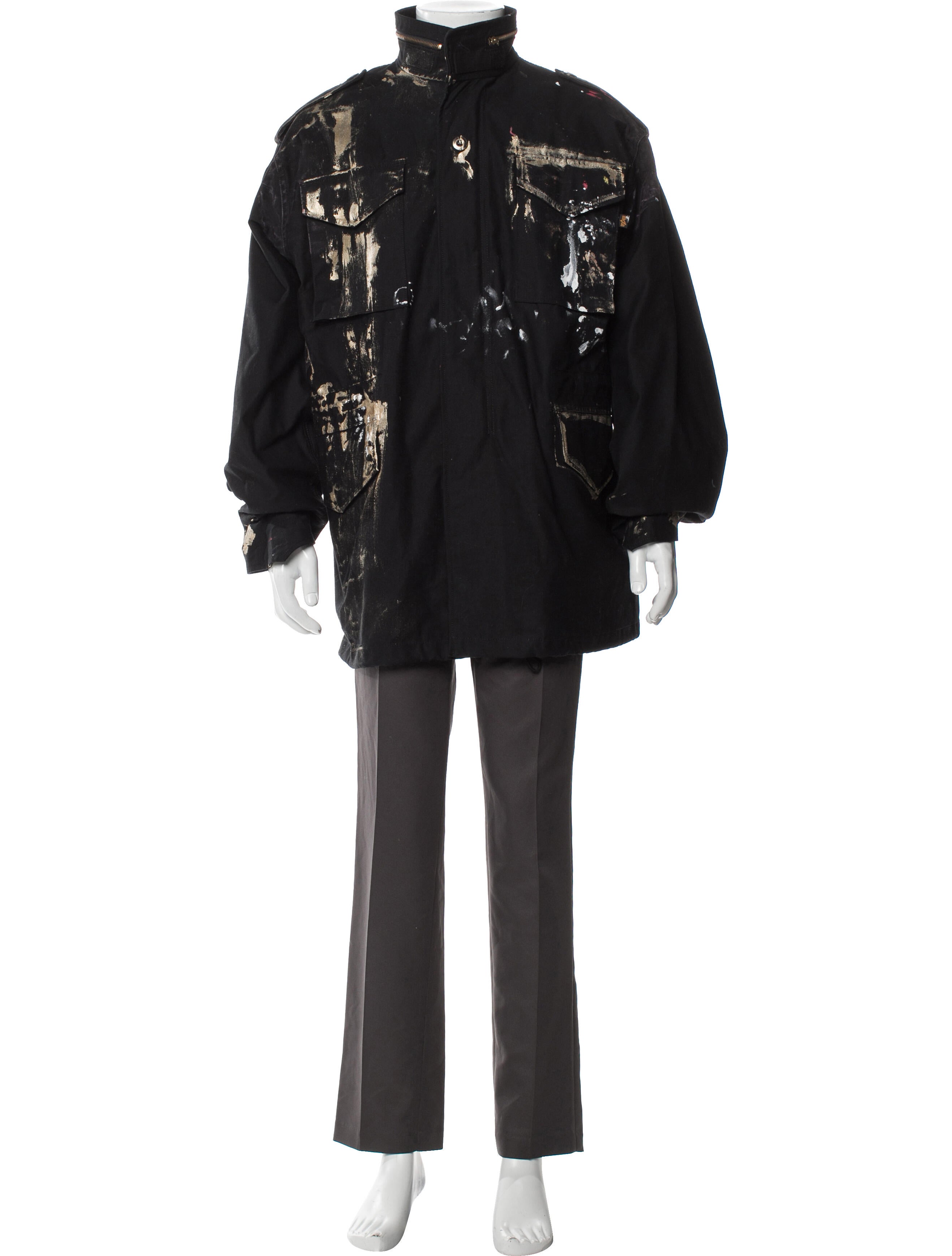 Alpha Industries Graphic Print Parka