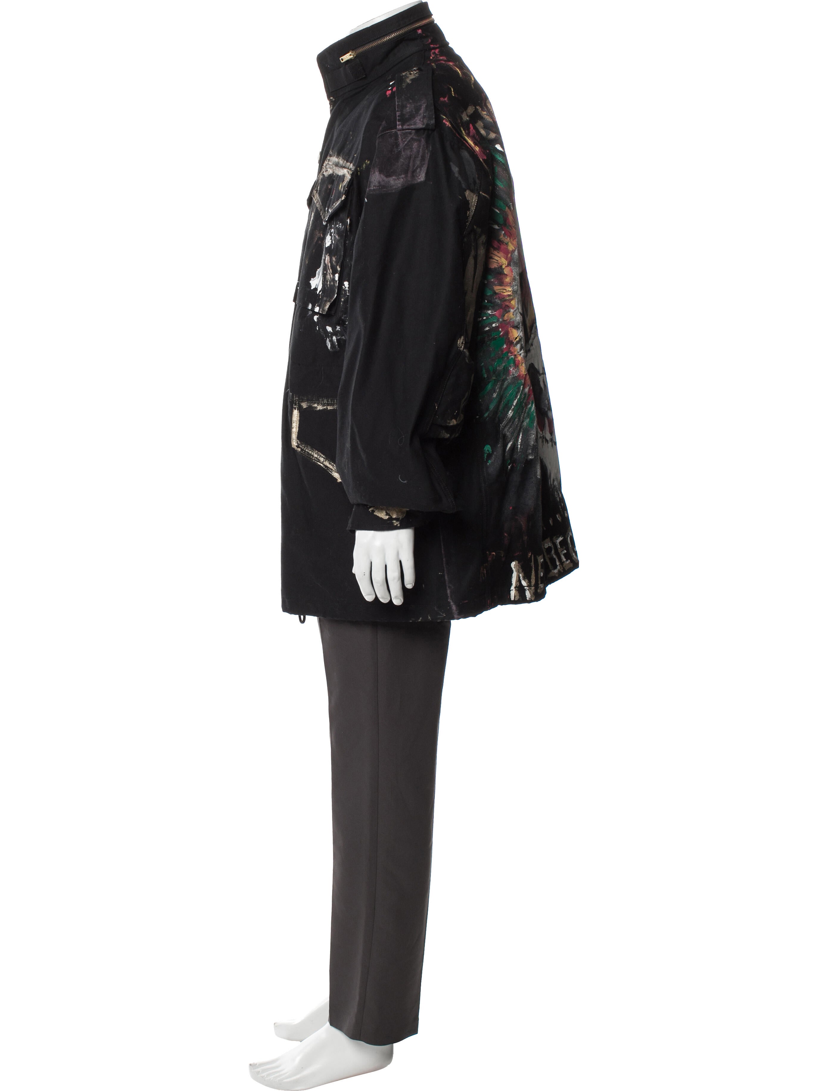 Alpha Industries Graphic Print Parka