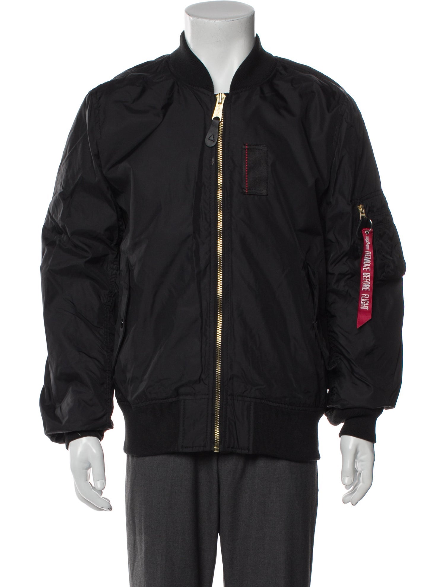 Alpha Industries Graphic Print Bomber Jacket