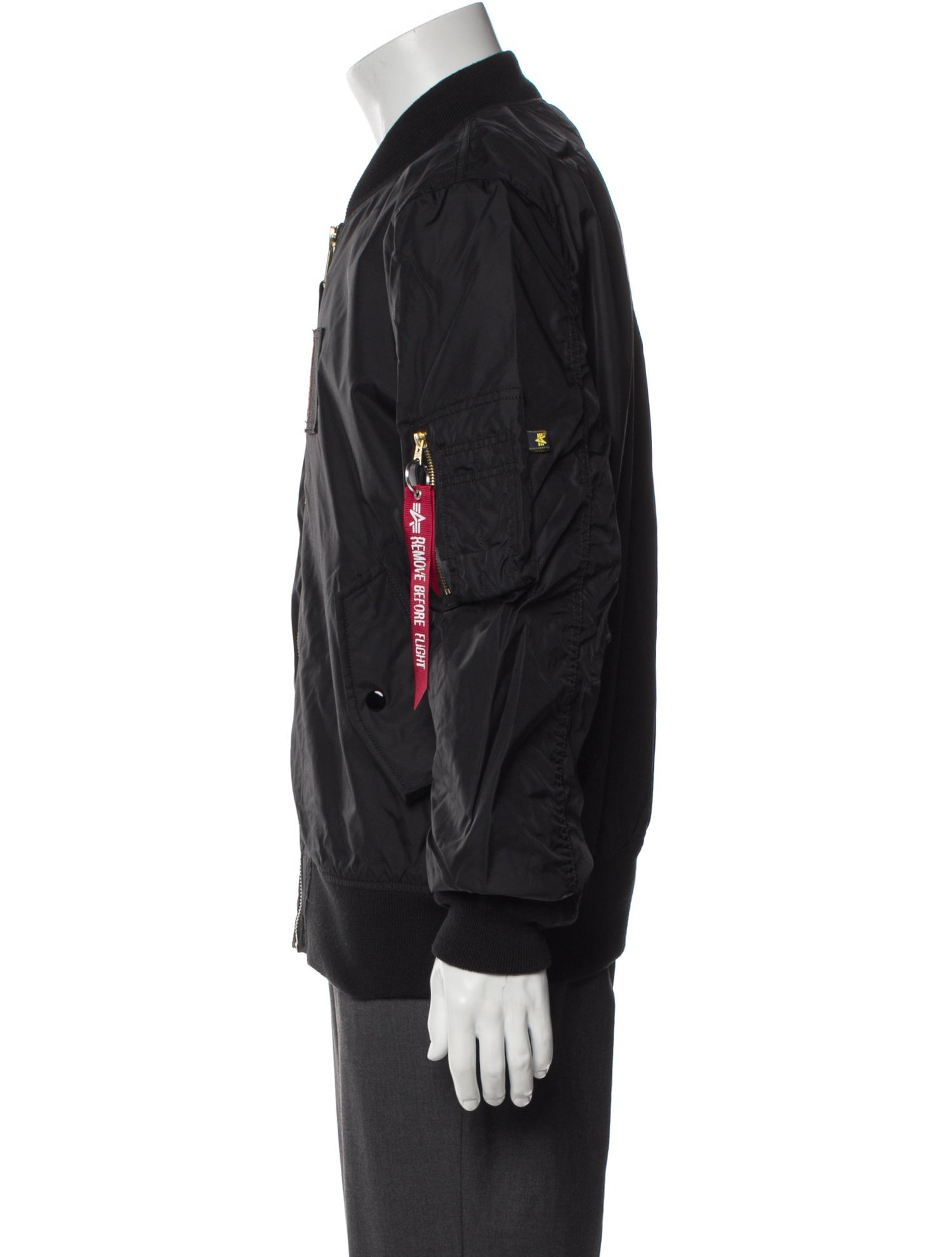 Alpha Industries Graphic Print Bomber Jacket