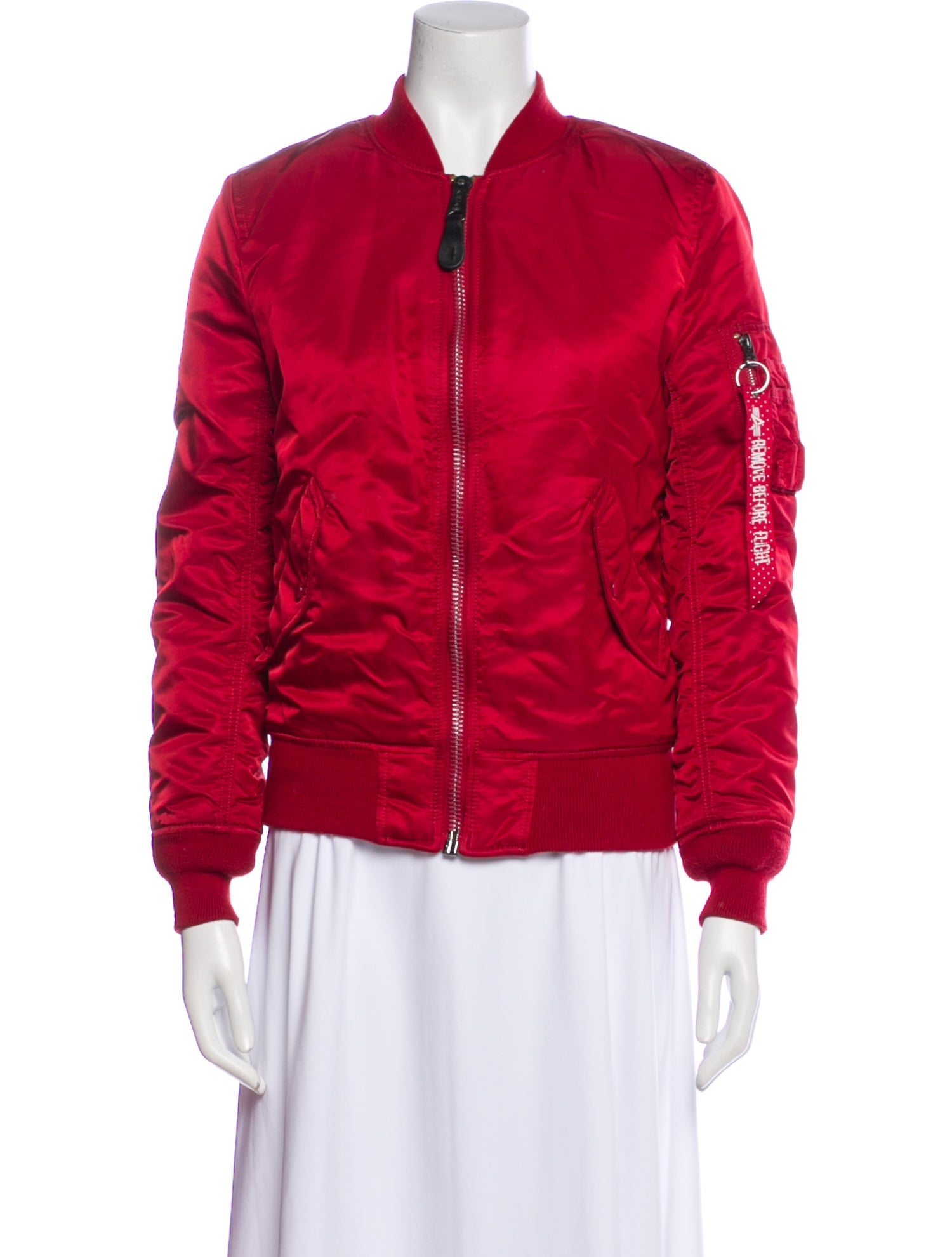 Alpha Industries Nylon Bomber Jacket