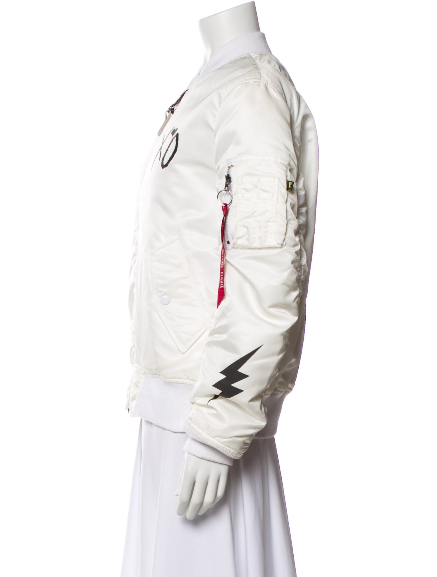 Alpha Industries Nylon Bomber Jacket