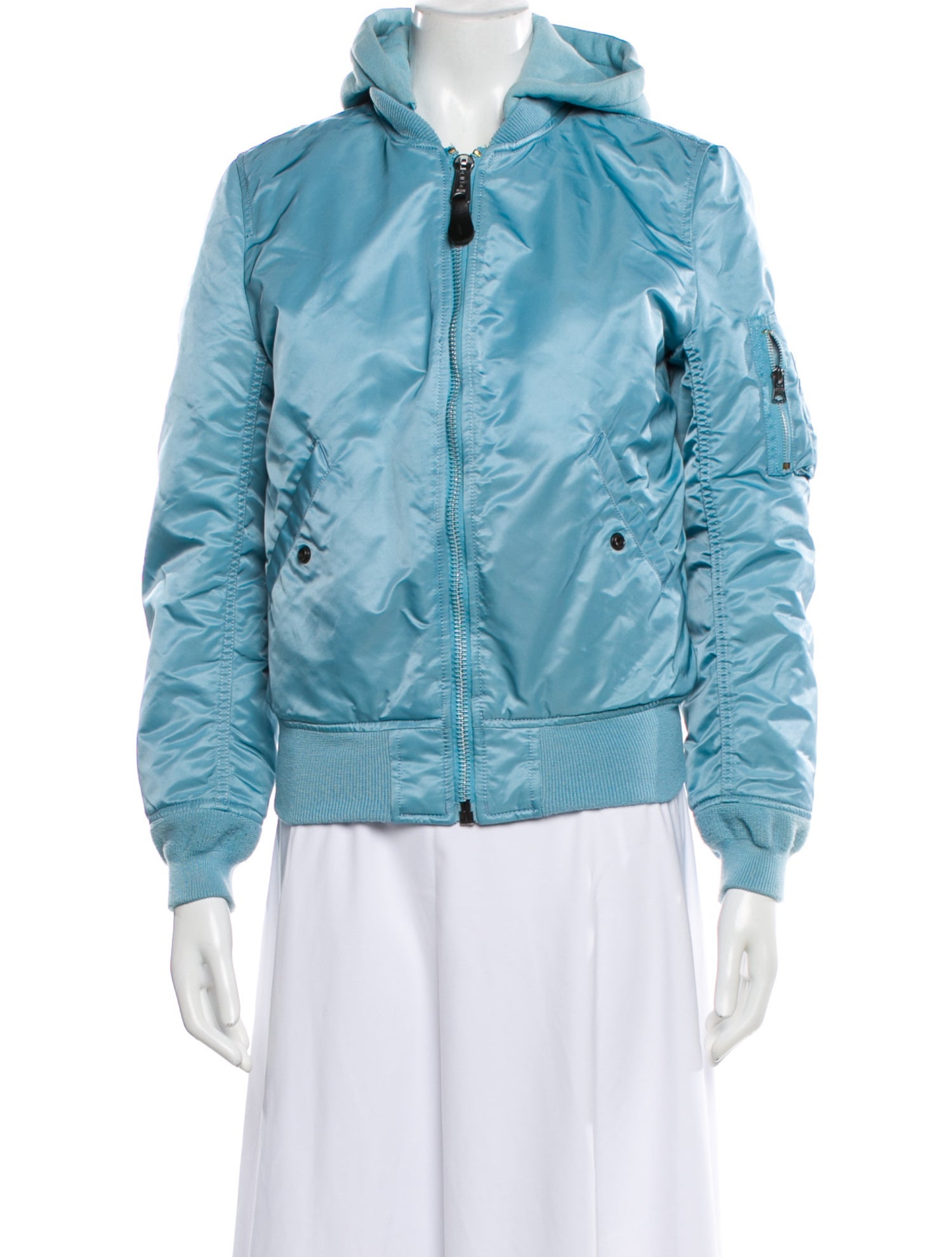 Alpha Industries Nylon Bomber Jacket