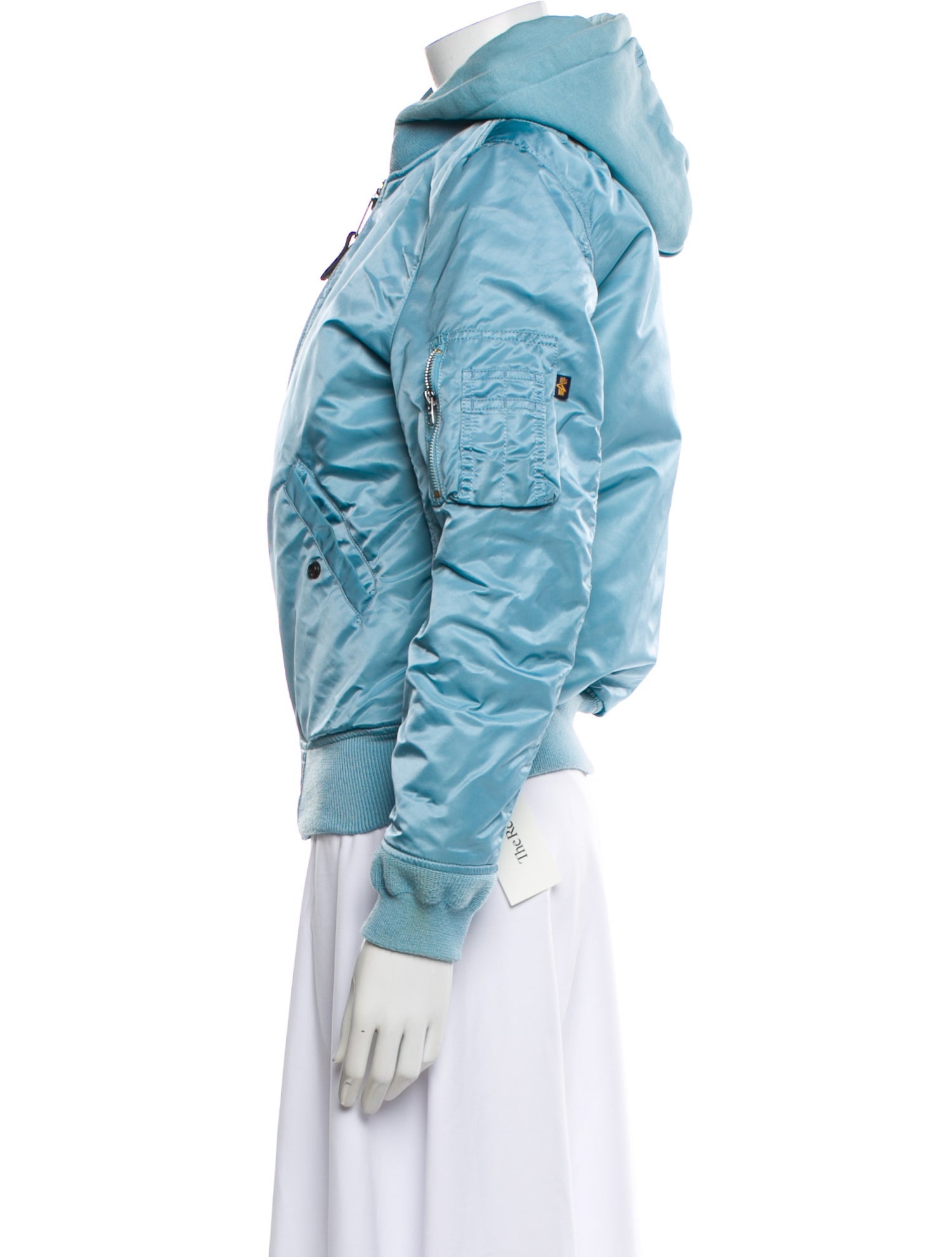 Alpha Industries Nylon Bomber Jacket