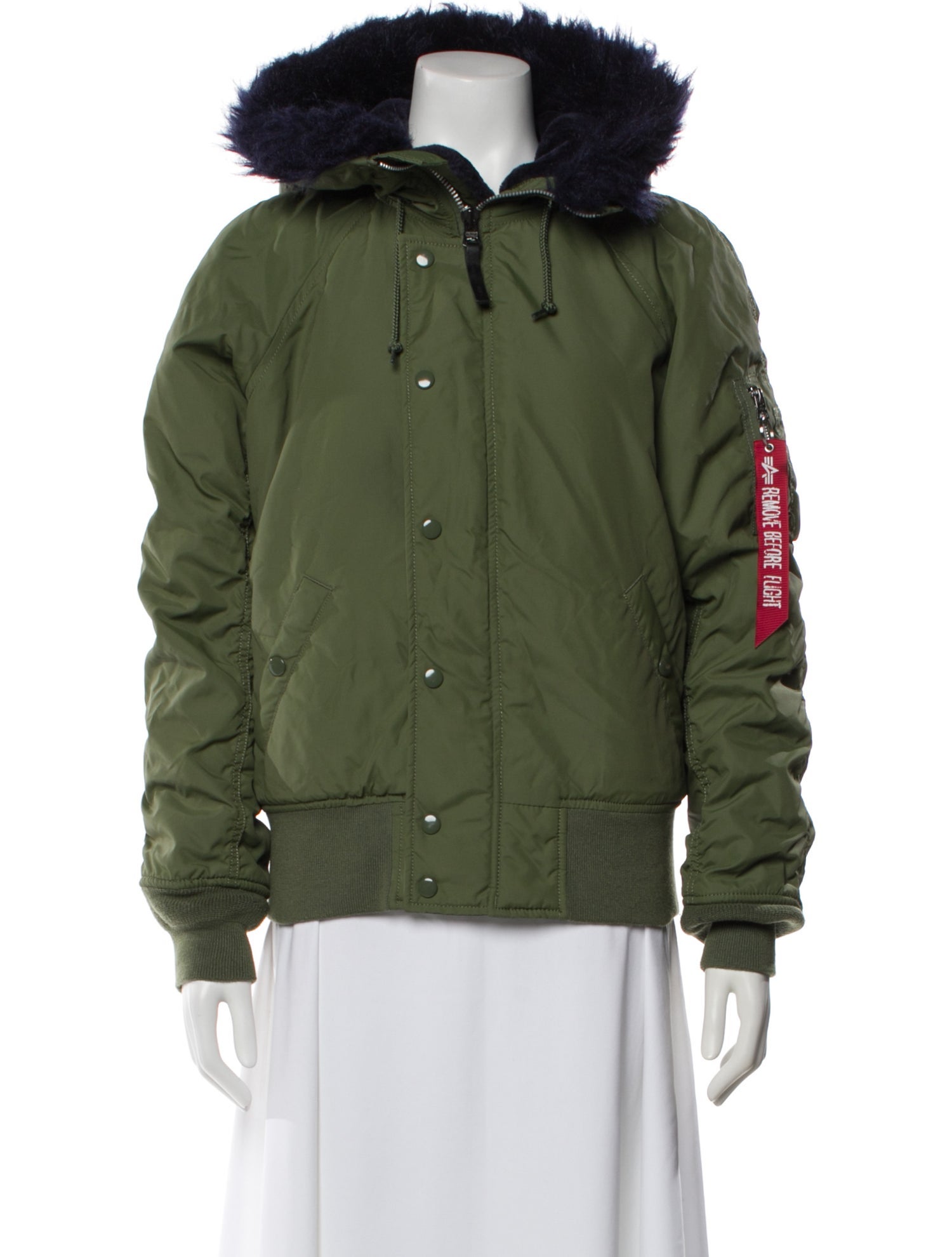 Alpha Industries Nylon Bomber Jacket