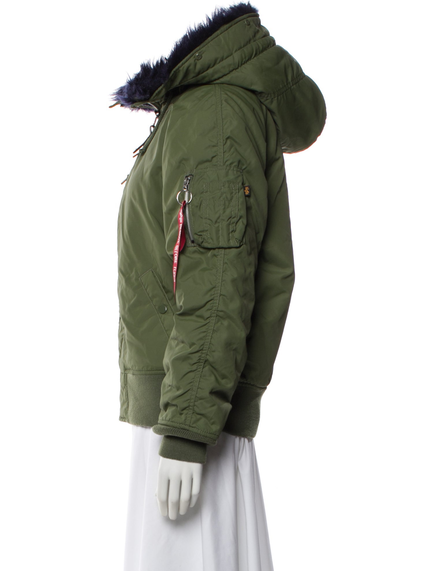 Alpha Industries Nylon Bomber Jacket