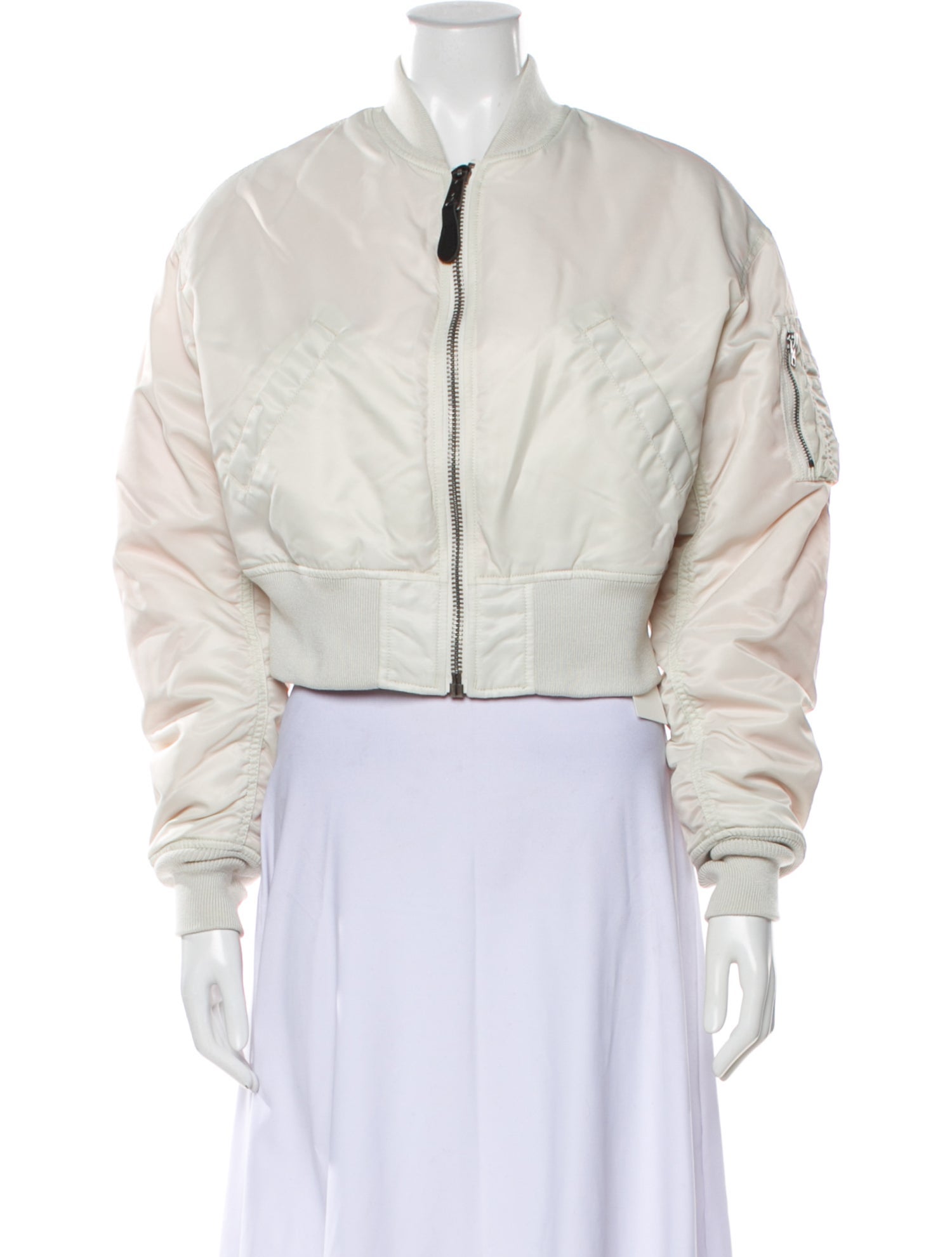 Alpha Industries Nylon Bomber Jacket