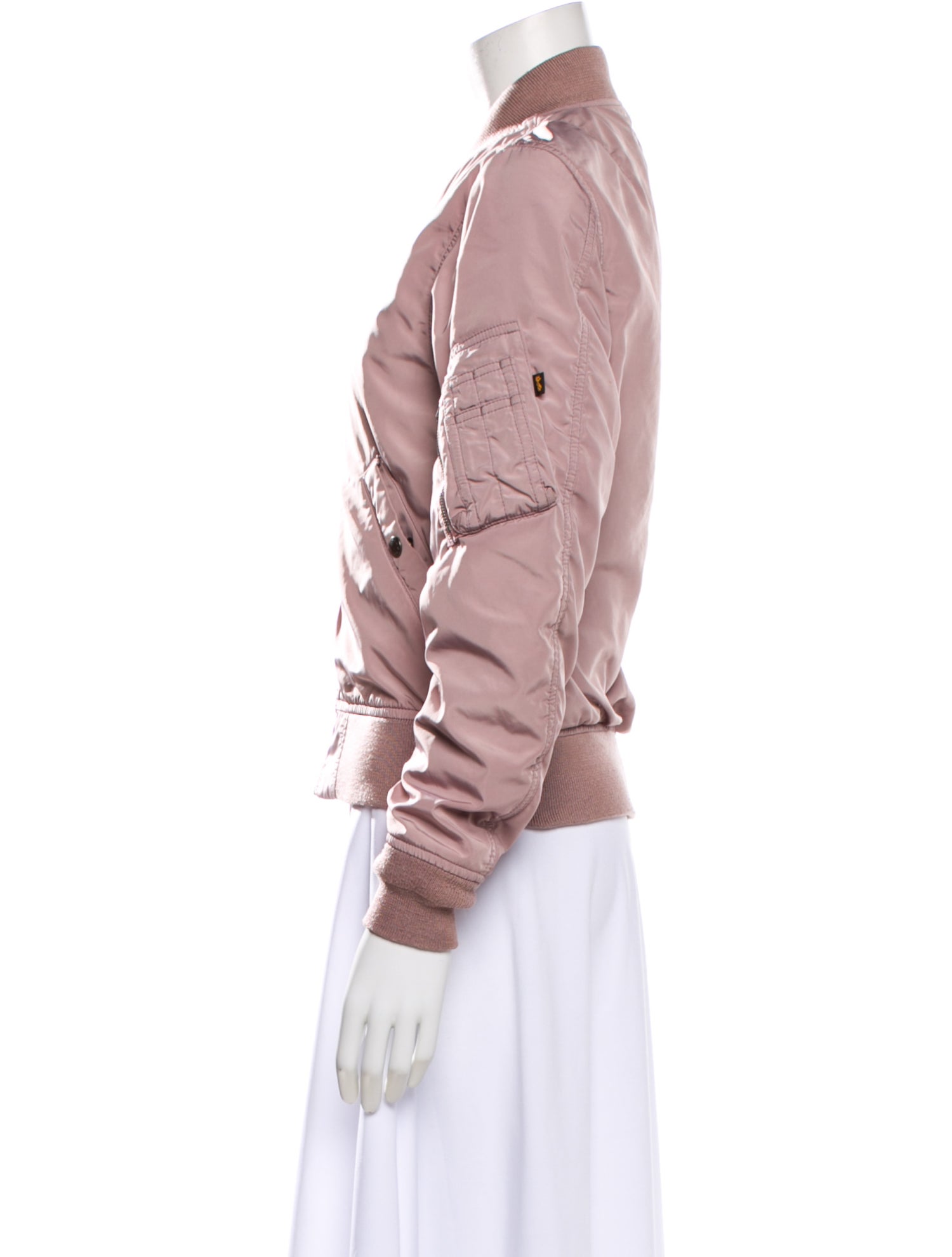 Alpha Industries Nylon Bomber Jacket