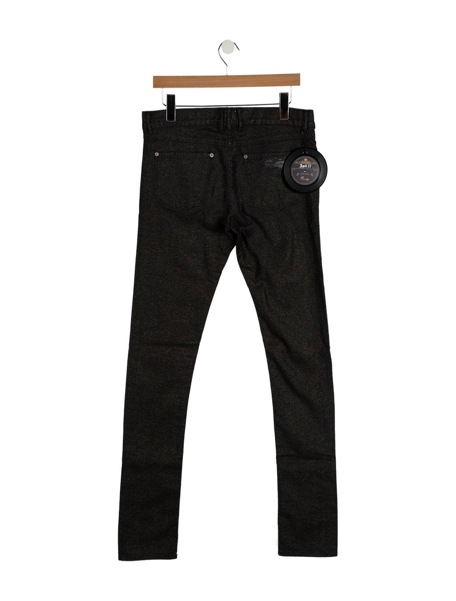 April77 Mid-Rise Straight Leg Jeans