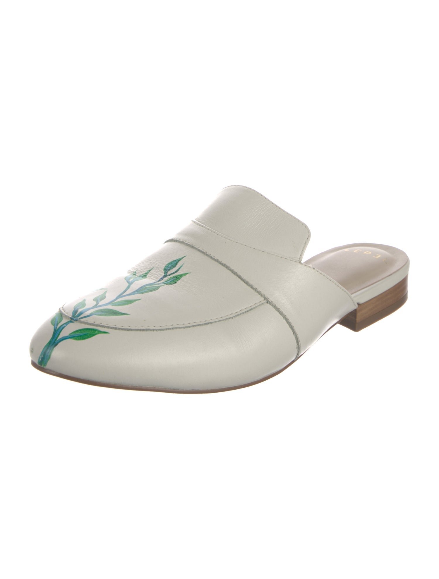 Alepel Leather Mules
