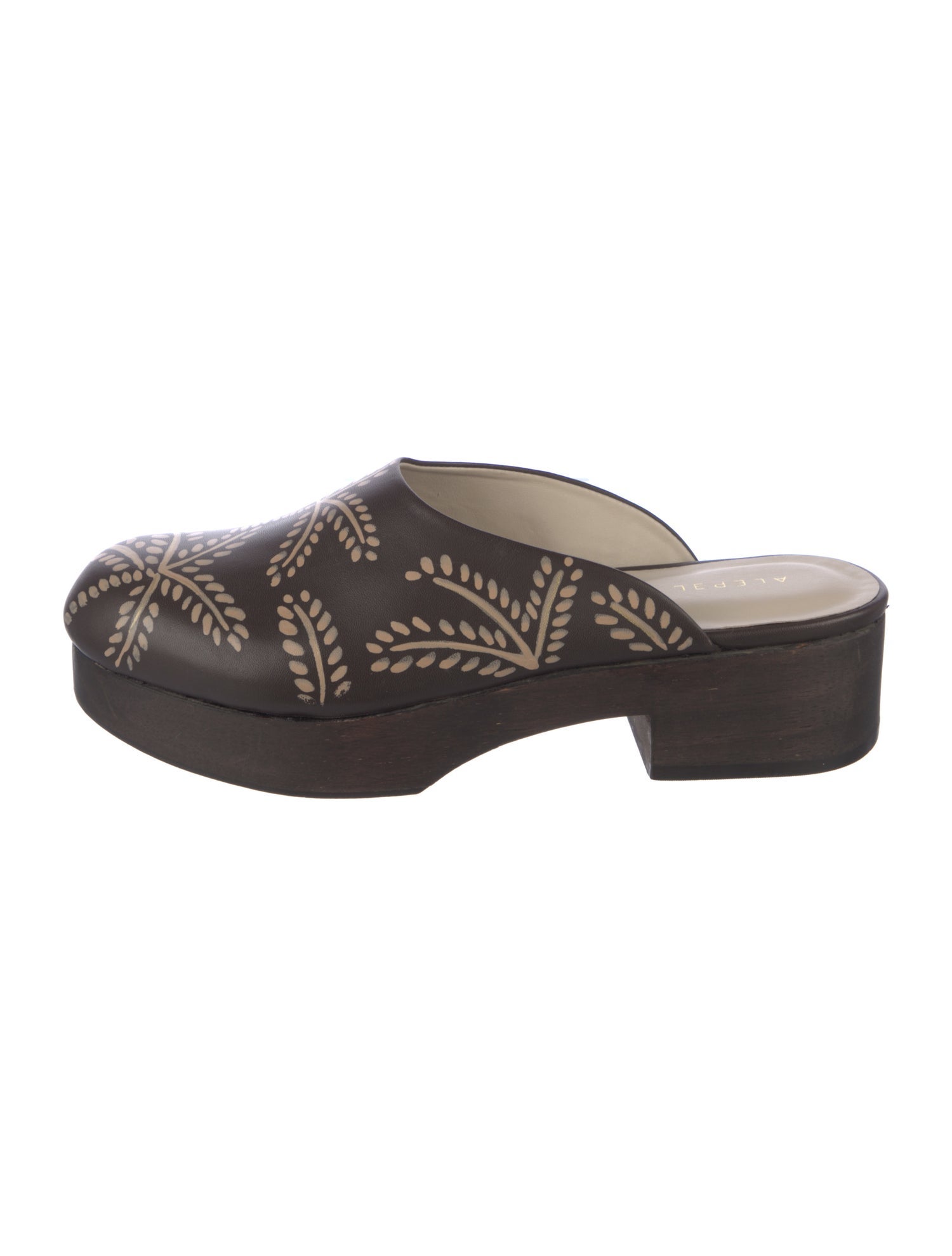Alepel Leather Mules