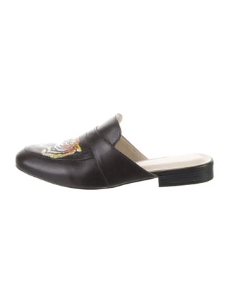 Alepel Leather Mules