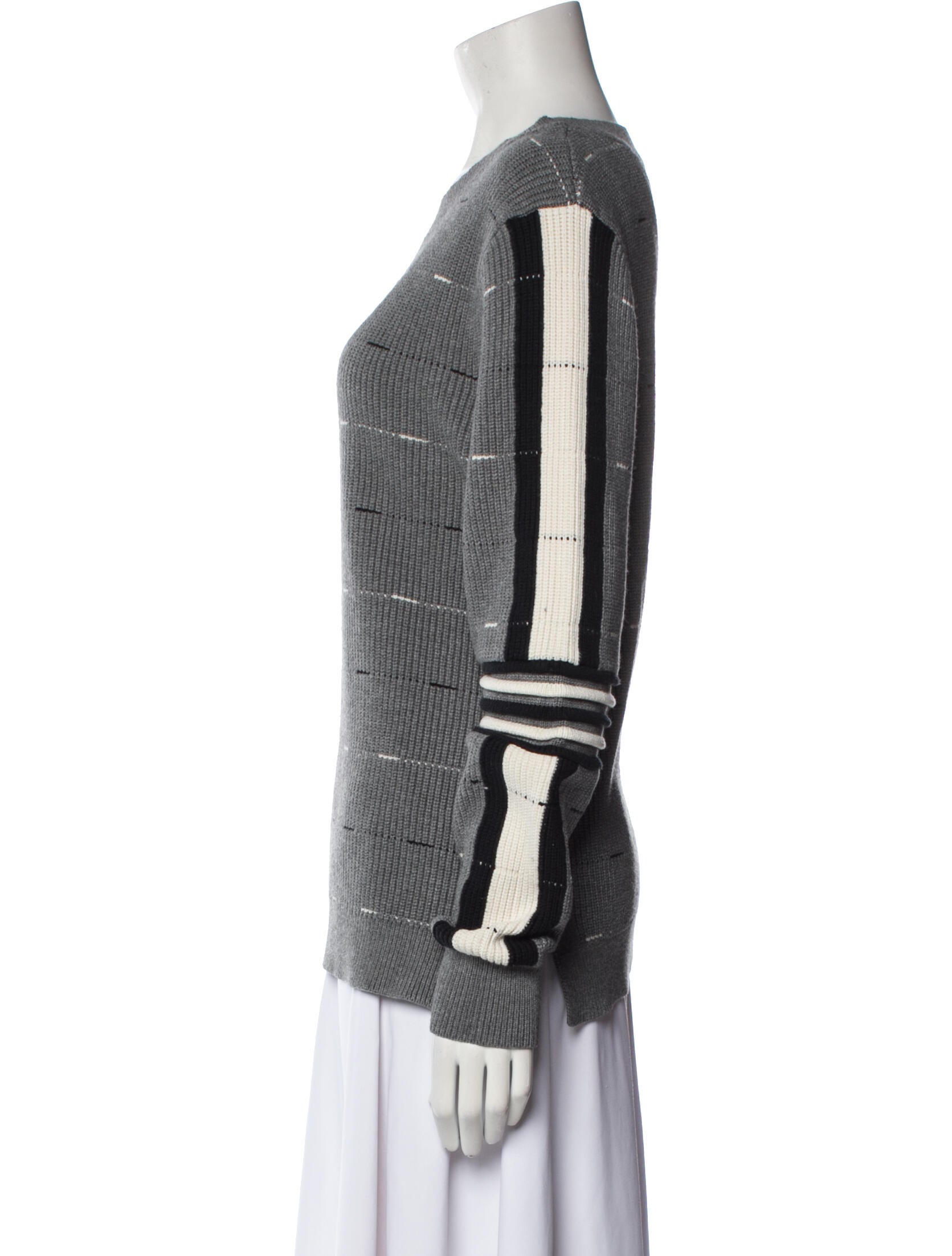 Alp N Rock Striped Crew Neck Sweater