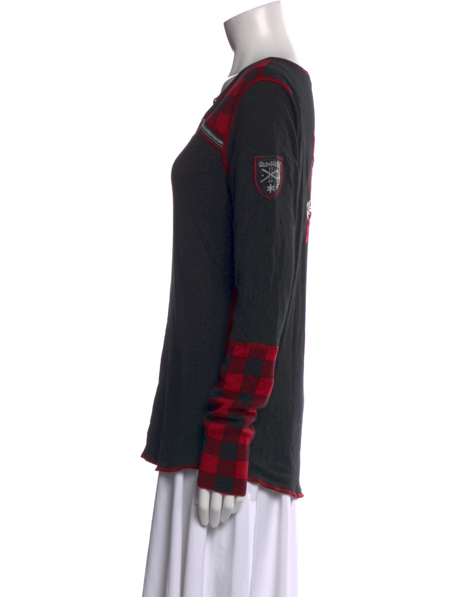 Alp N Rock Printed V-Neck Tunic