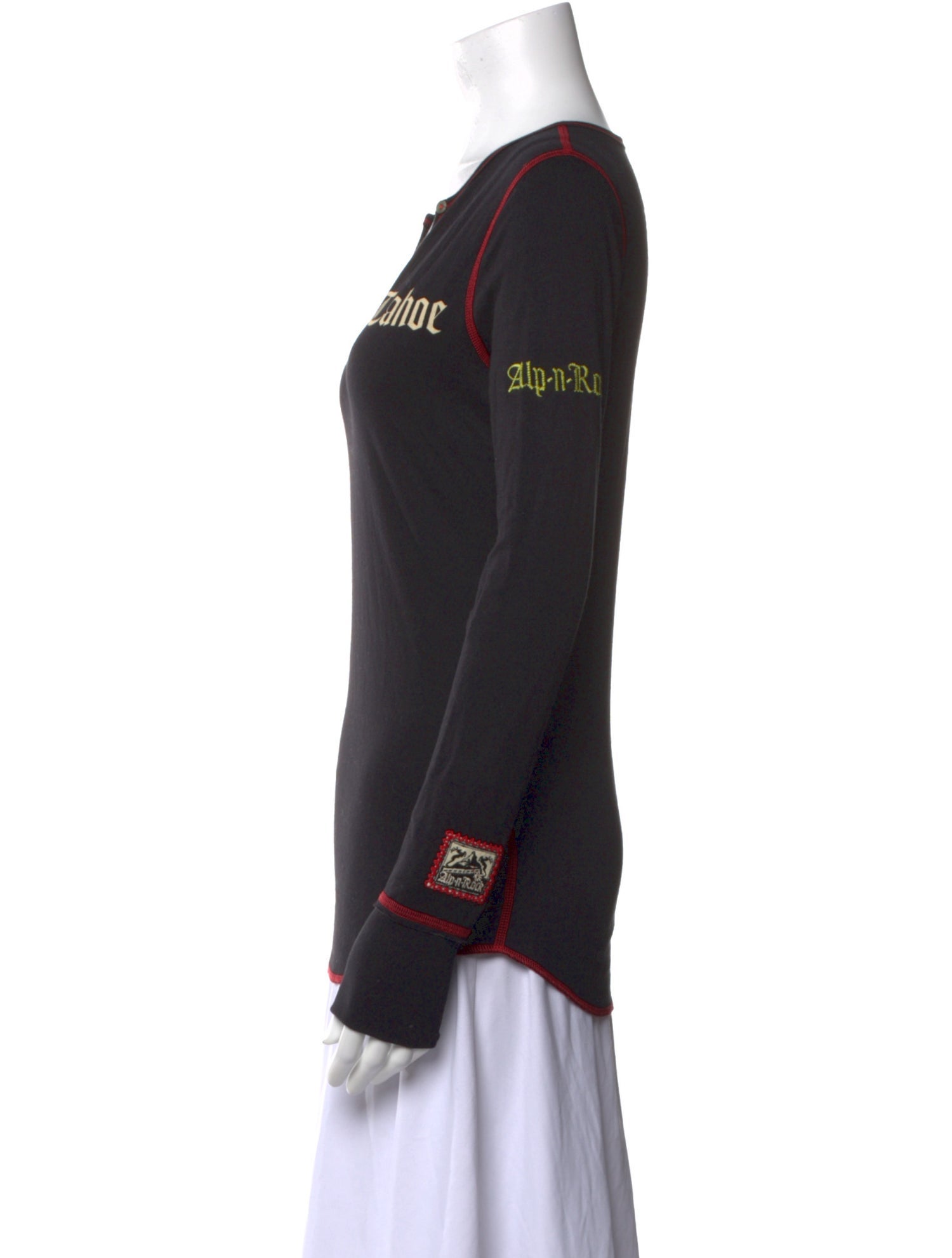 Alp N Rock V-Neck Long Sleeve Top