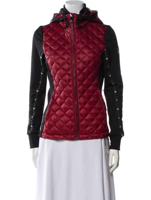 Alp N Rock Colorblock Pattern Down Jacket