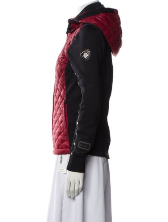 Alp N Rock Colorblock Pattern Down Jacket