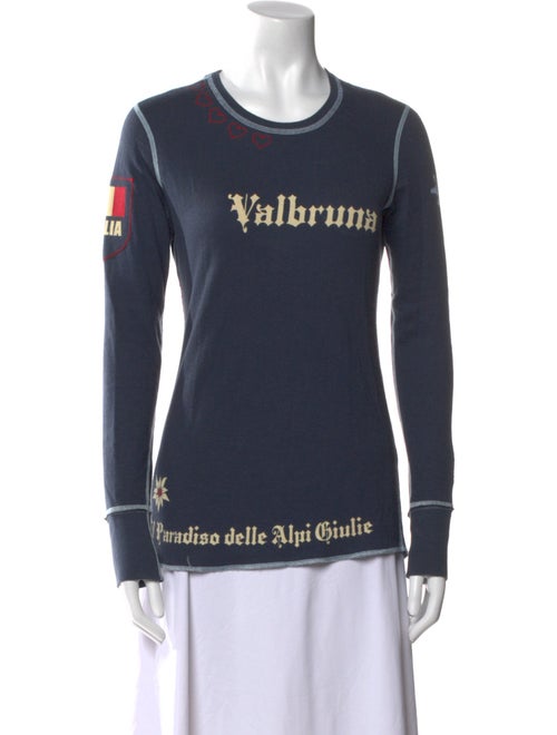 Alp N Rock Graphic Print Crew Neck Sweatshirt