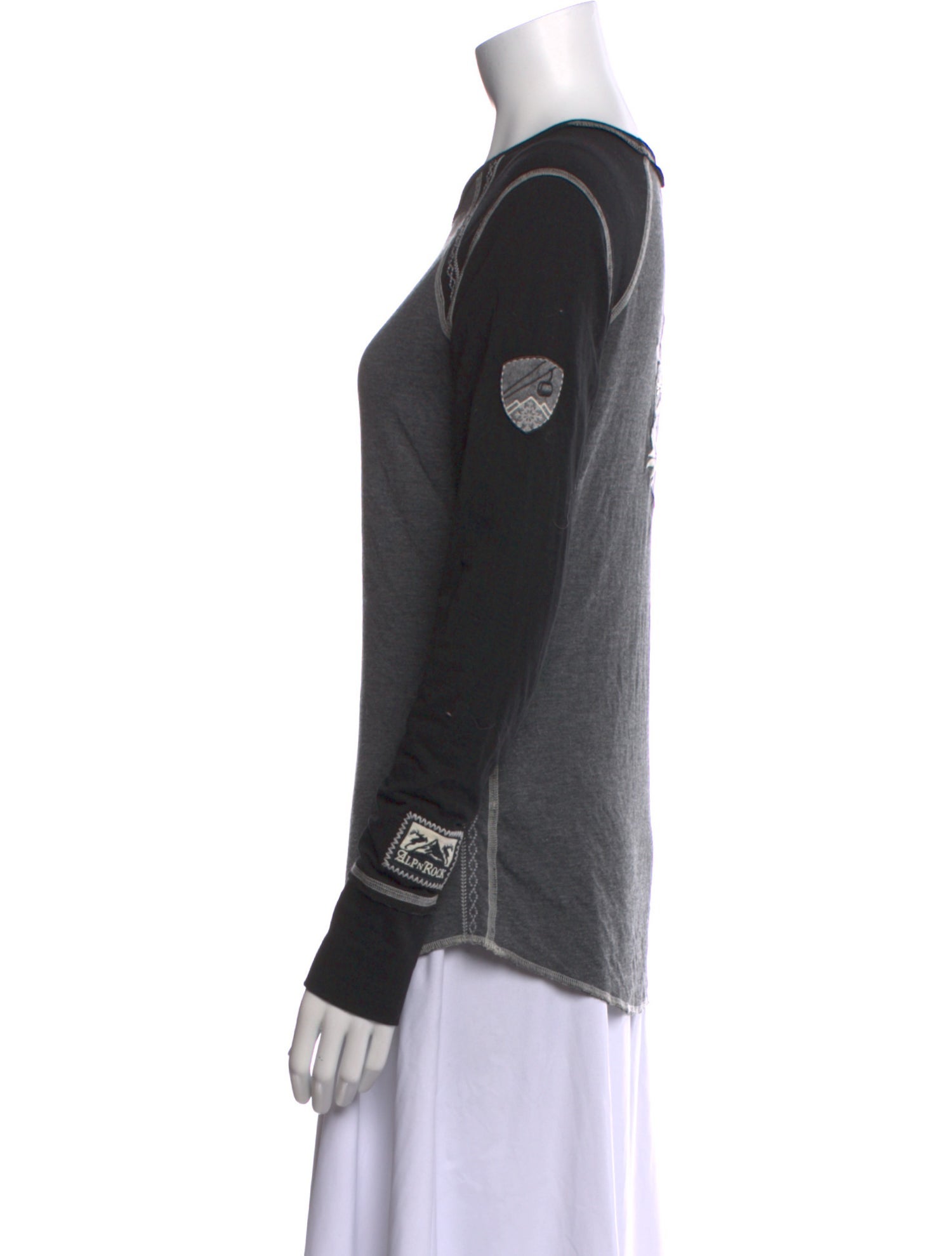 Alp N Rock Crew Neck Long Sleeve Sweatshirt