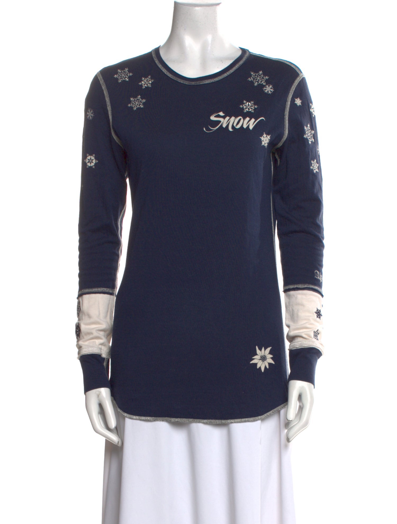 Alp N Rock Graphic Print Crew Neck Sweatshirt