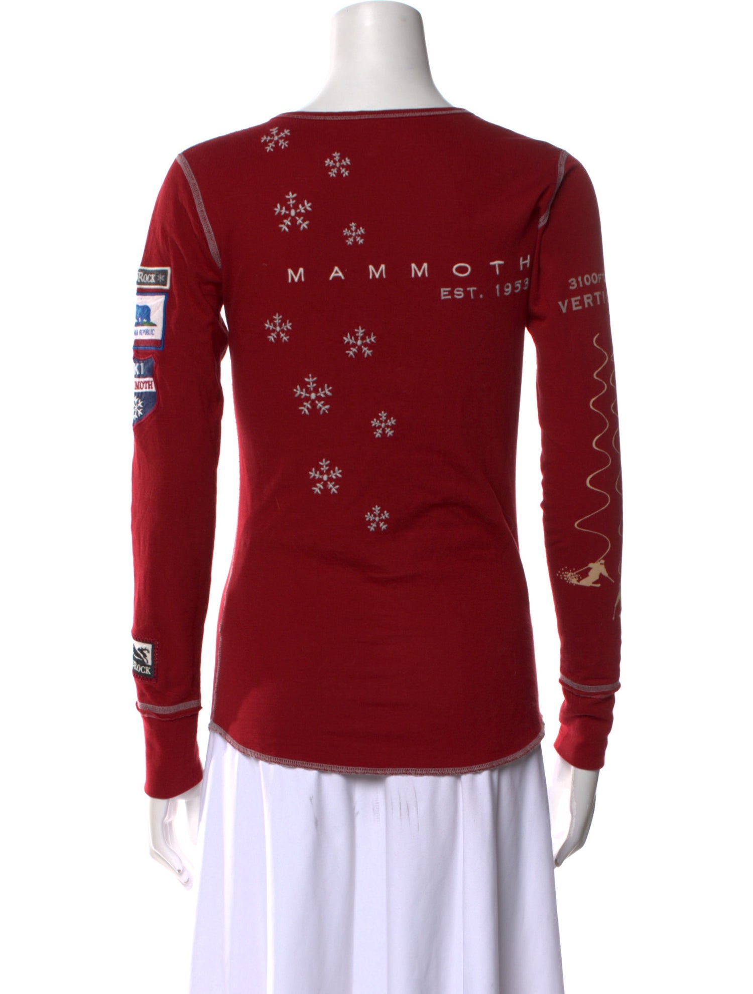 Alp N Rock V-Neck Long Sleeve Top