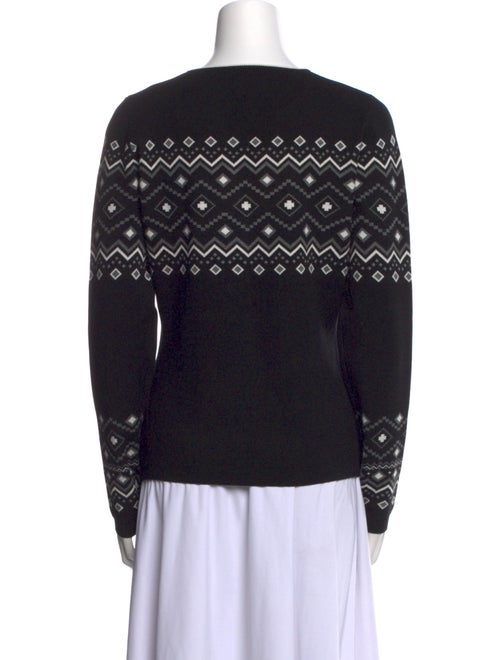 Alp N Rock Printed V-Neck Sweater