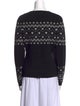 Alp N Rock Printed V-Neck Sweater