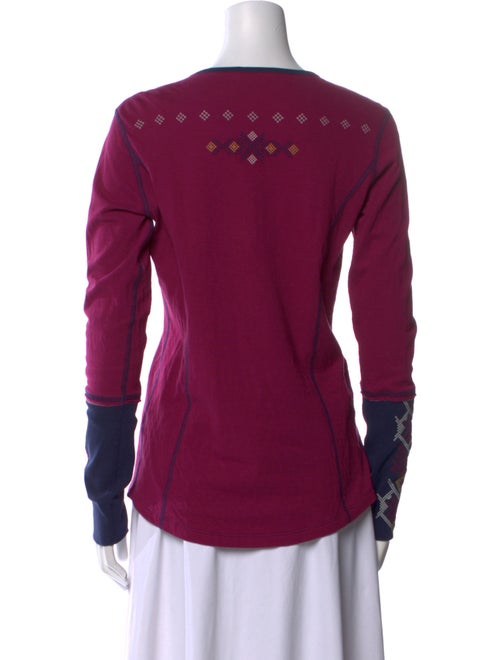 Alp N Rock V-Neck Long Sleeve Top