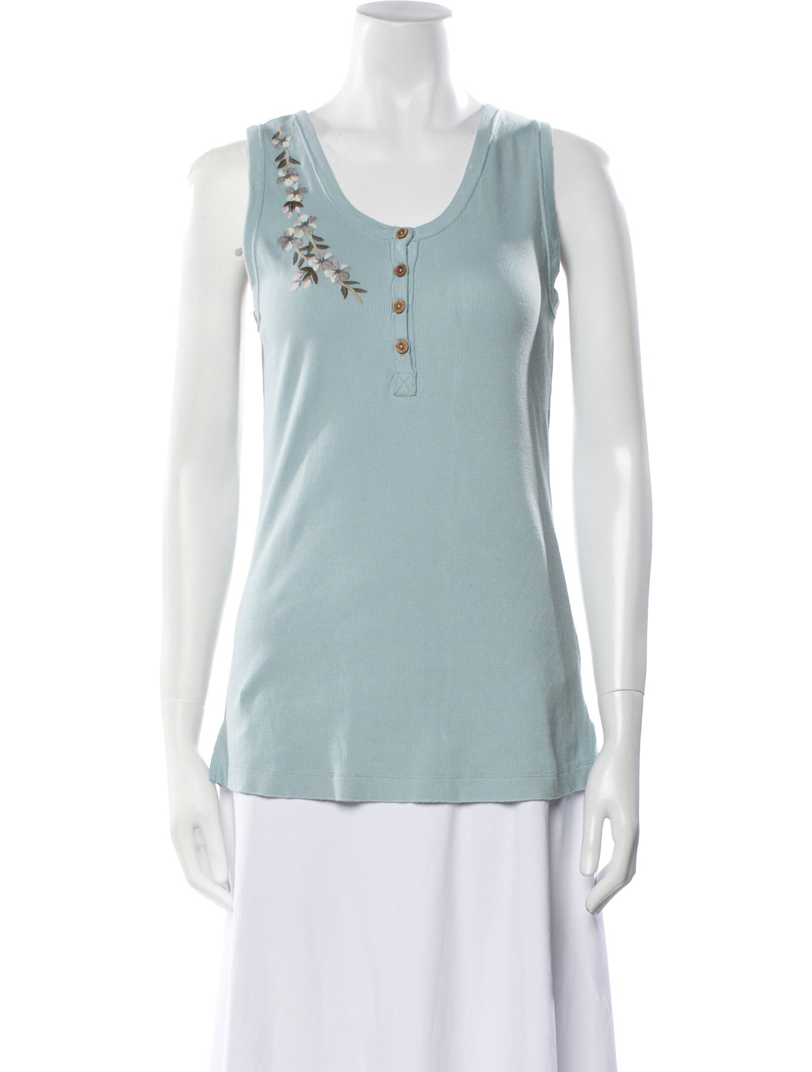 Alp N Rock Scoop Neck Sleeveless Top