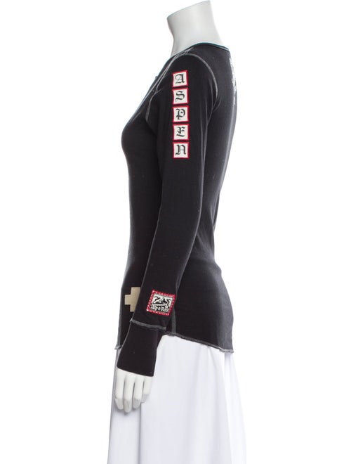 Alp N Rock V-Neck Long Sleeve Top