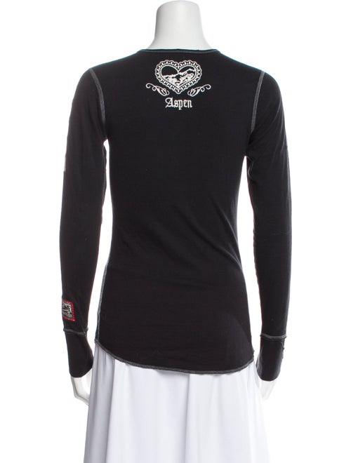 Alp N Rock V-Neck Long Sleeve Top