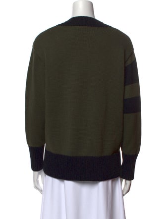 Alp N Rock Striped V-Neck Sweater