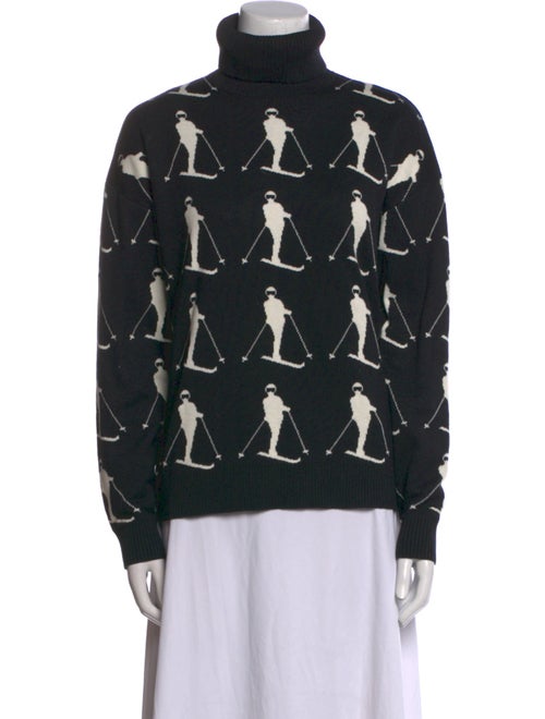 Alp N Rock Printed Turtleneck Sweatshirt