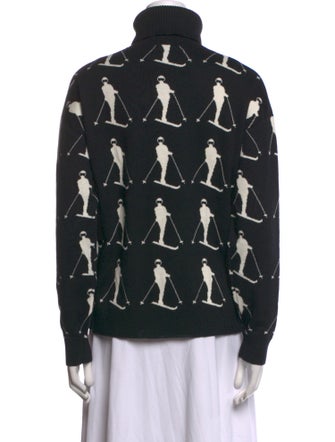 Alp N Rock Printed Turtleneck Sweatshirt