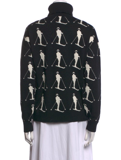 Alp N Rock Printed Turtleneck Sweatshirt
