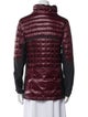 Alp N Rock Nylon Colorblock Pattern Down Jacket