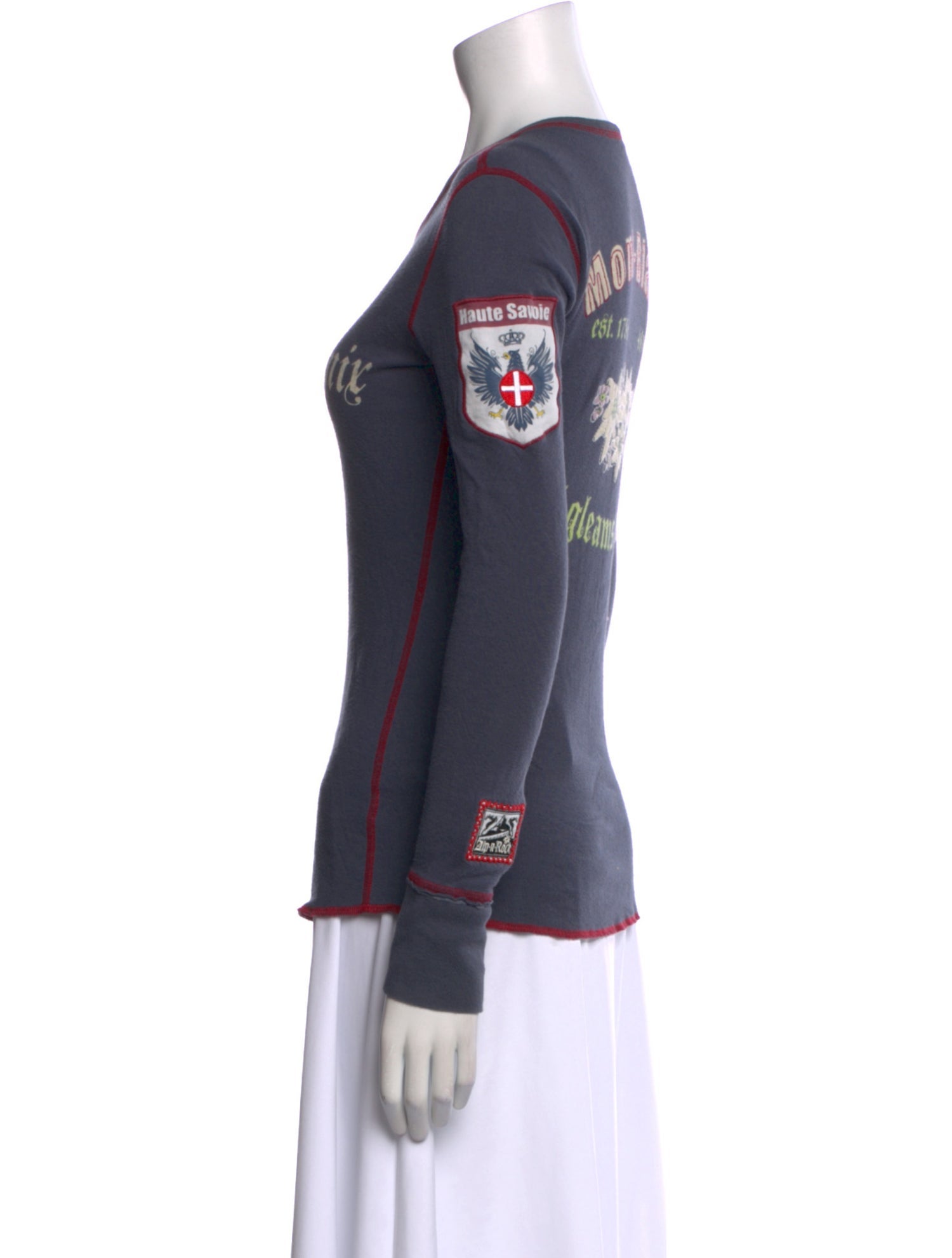 Alp N Rock Graphic Print Crew Neck T-Shirt