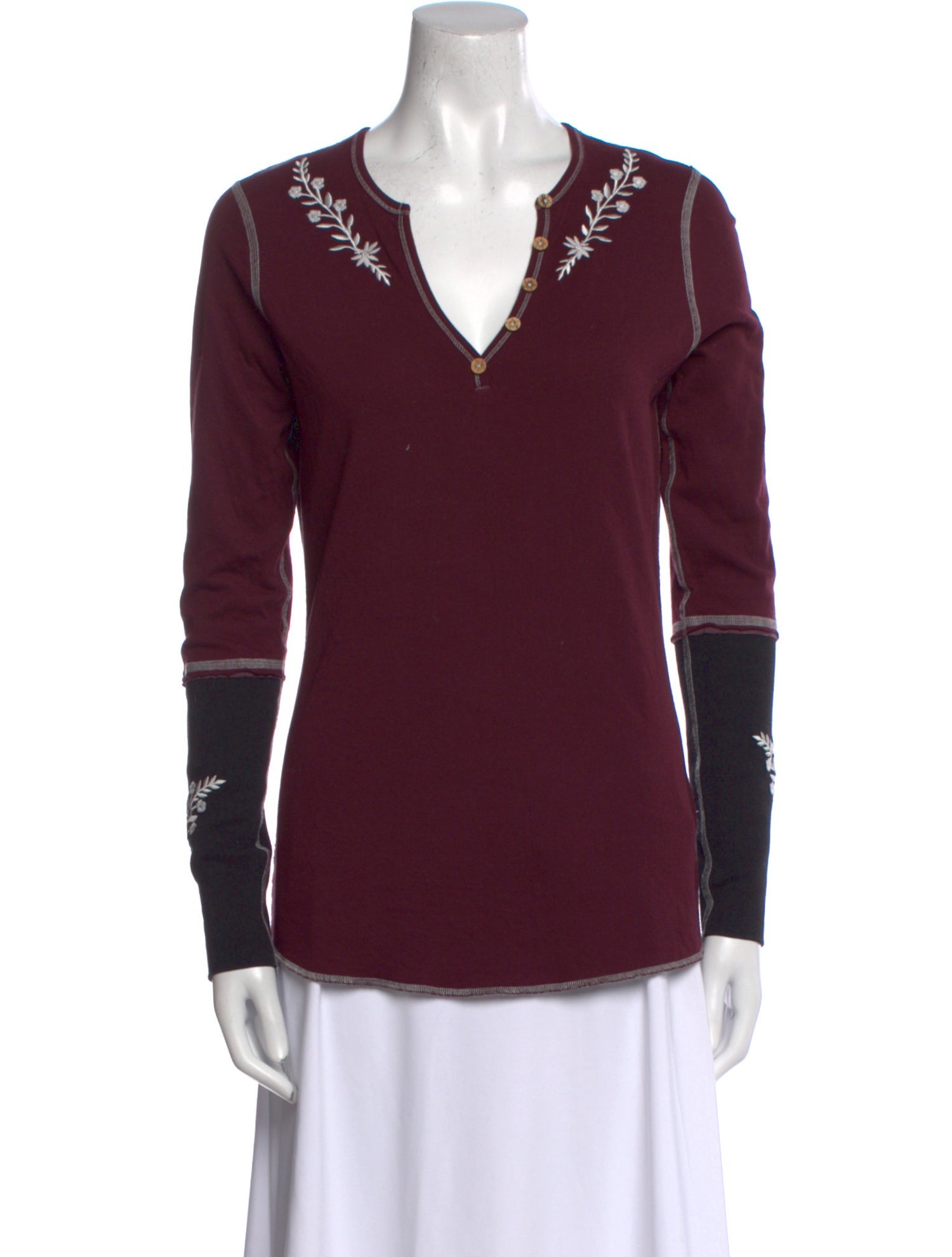 Alp N Rock V-Neck Long Sleeve Tunic