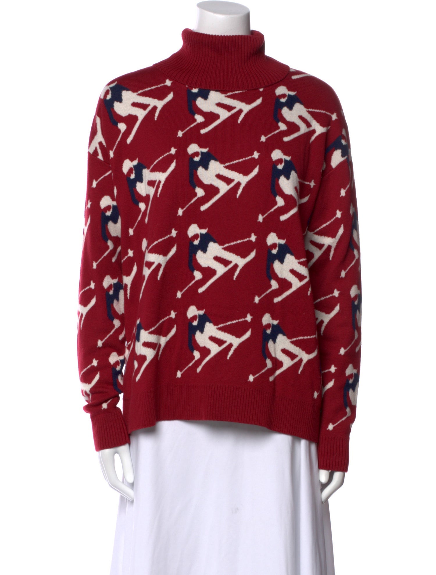 Alp N Rock Printed Turtleneck Sweater