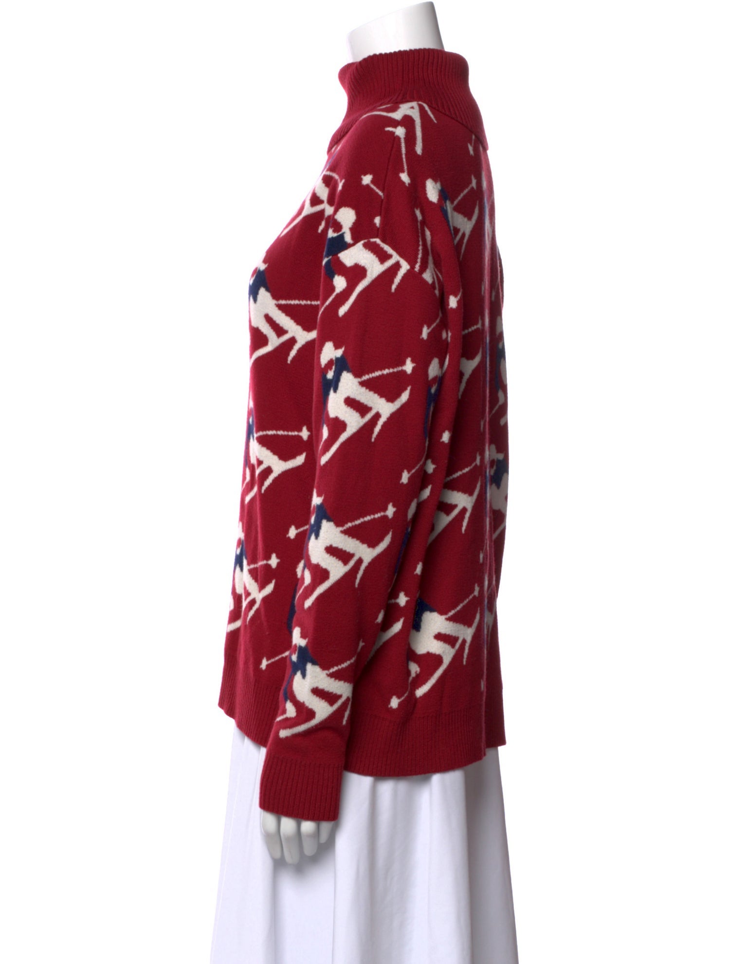 Alp N Rock Printed Turtleneck Sweater