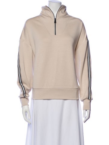 Pre-owned Alp N Rock Mock Neck Long Sleeve Sweatshirt W/ Tags In Neutral