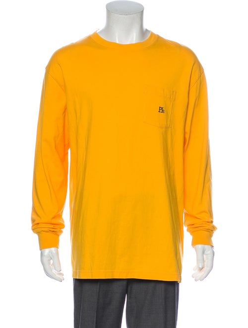 Palace Skateboards 2018 PJ's Pocket T-Shirt Yellow