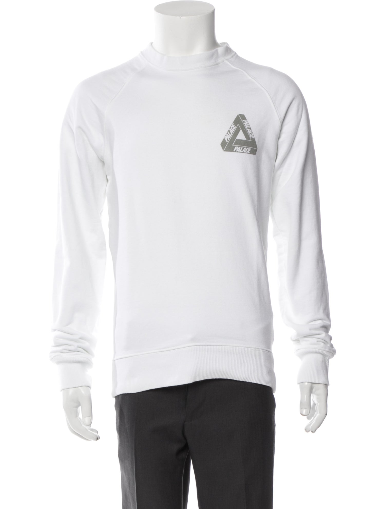 Palace Skateboards Graphic Print Mock Neck Pullover