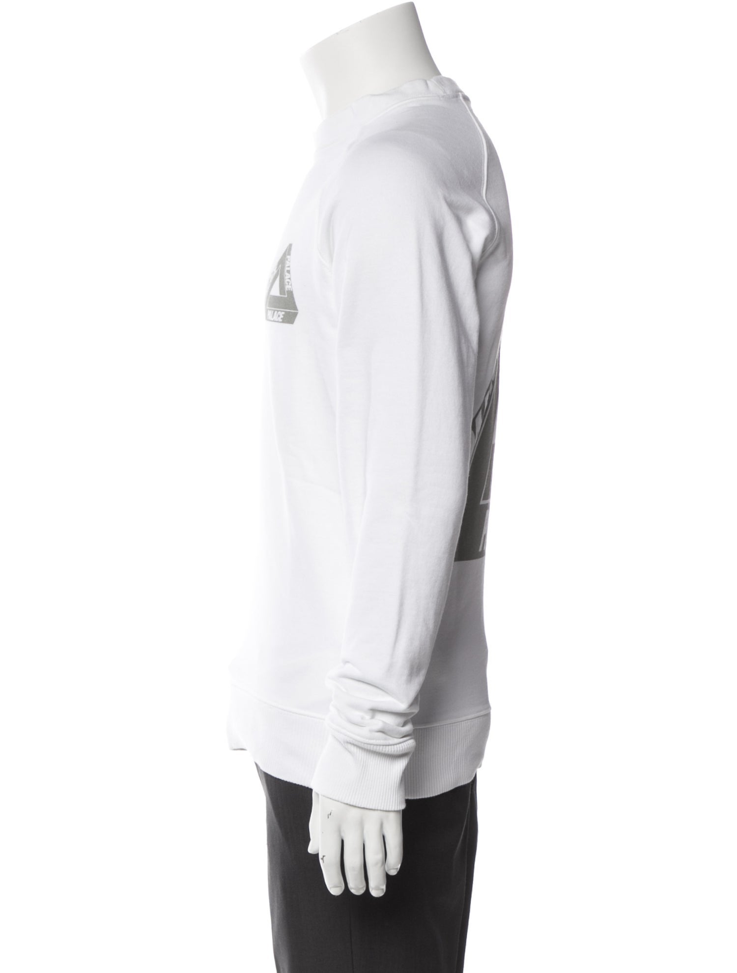 Palace Skateboards Graphic Print Mock Neck Pullover